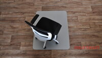 Podložka pod židli smartmatt 120x90cm - 5090PH-S  stříbrná